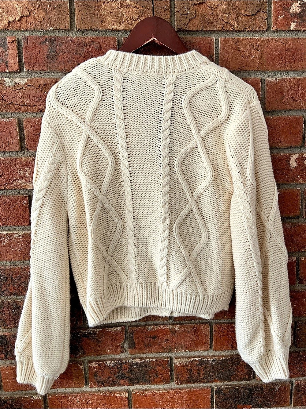 Hyacinth House Cream & Black Velvet Bows Bess Cardigan Bess Cardigan - Picture 2 of 5